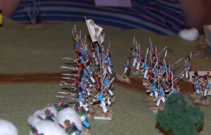 O'Higgins deploying his reinforcements